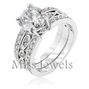 **Size 8**Queen Anne Wedding Set